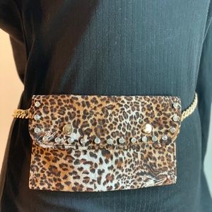 Leopard Print Fanny Pack
